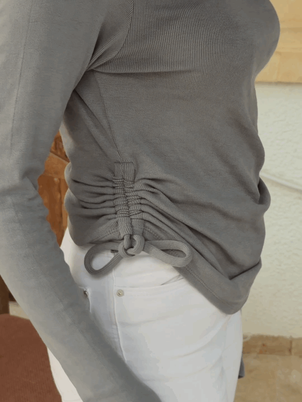 pull Gris - L